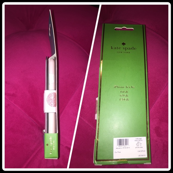 Kate Spade glitter dot iPhone 6 case - Picture 2 of 4