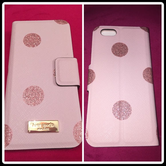 Kate Spade glitter dot iPhone 6 case - Picture 3 of 4
