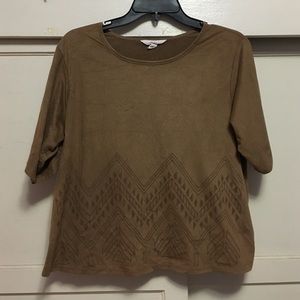 Tan Tribal Box Shirt