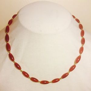 Red Agate Necklace