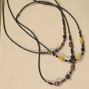 Stone necklaces