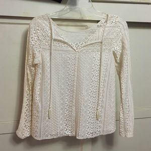 White Lace Top!