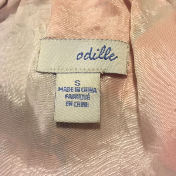 Anthropologie floral silk skirt. - Picture 3 of 3