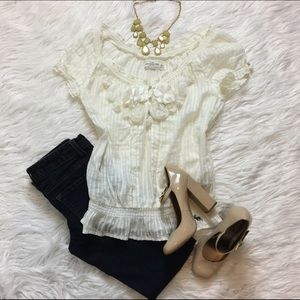 ✨Floral Sheer Blouse✨