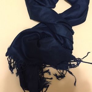Navy blue scarf