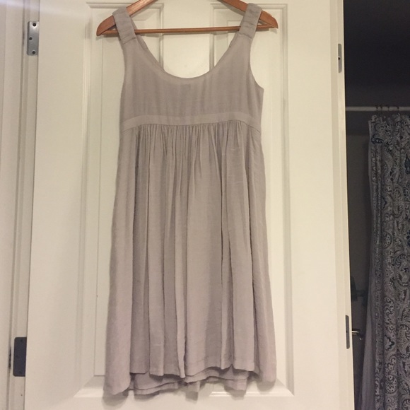 Anthropologie dove grey party dress. - Picture 3 of 4