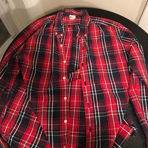 sun washed oxford tailored by j crew