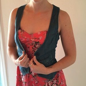 H&M denim vest