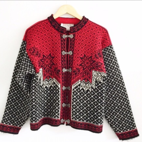 100% Wool Cardigan from Norway