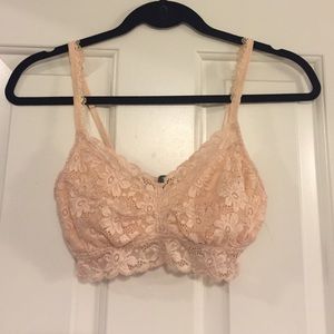Never been worn! Blush pink bralette.
