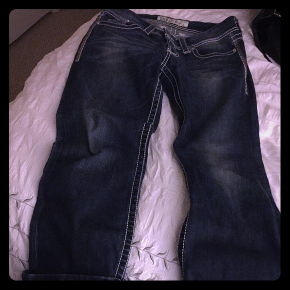 Women's ankle chopped denim