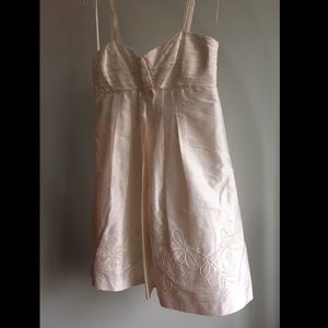 BCBG Off-White Cocktail Dress