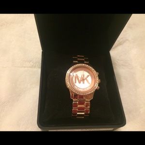 Gold Michael Kors watch