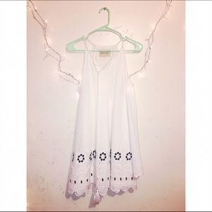 Moon River Cold Shoulder Dress