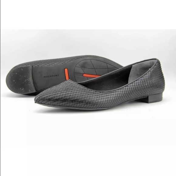 Rockport Adelyn Black Ballet Flats