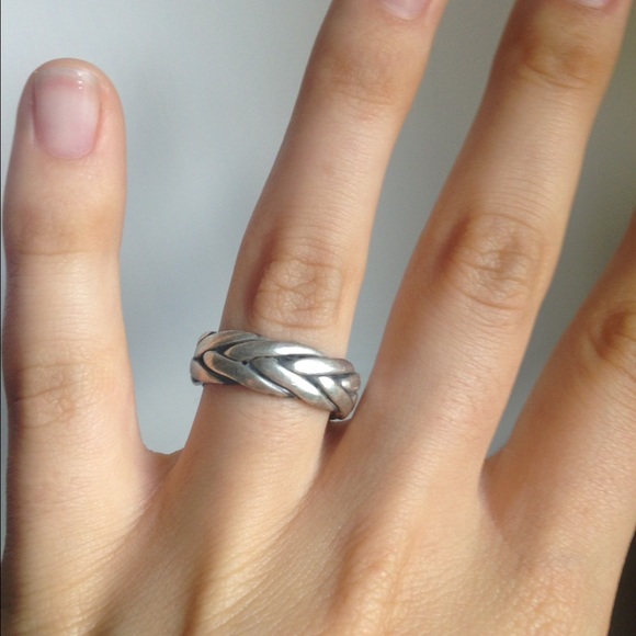 Sterling Silver Braided Ring