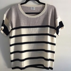 Madewell short sleeve sweater top