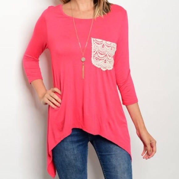 Tops - 🔸Crotchet Pocket Top 🔸
