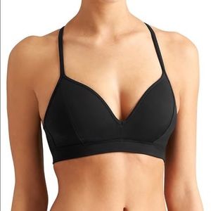 Athleta Wherever Bra, Small, Black, New w/ tags