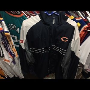 NFL Chicago Bears Zip-Up Windbreaker