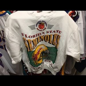 93' NCAA Florida State Short Sleeve Pullover