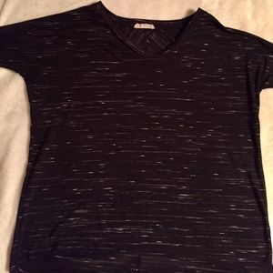 Black with white lines top