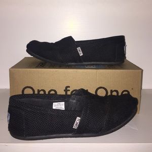 TOMS - Classic Black Burlap