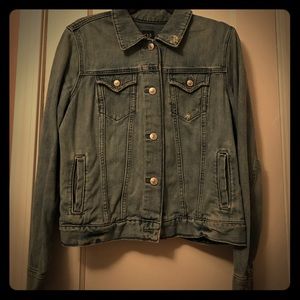 Gap Semi-Distressed Jean Jacket