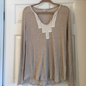 Long Sleeved Tee From Banana Republic