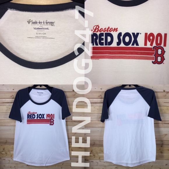 MOTHERHOOD MATERNITY MLB BOSTON RED SOX TEE - Picture 2 of 4