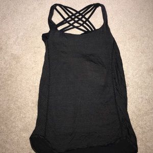 LULULEMON women's Tank Top,crisscross Bra Attach.