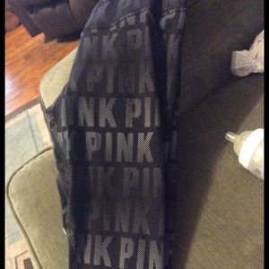 Rare htf Victoria secret pink leggings