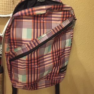 Plaid Volcom backpack