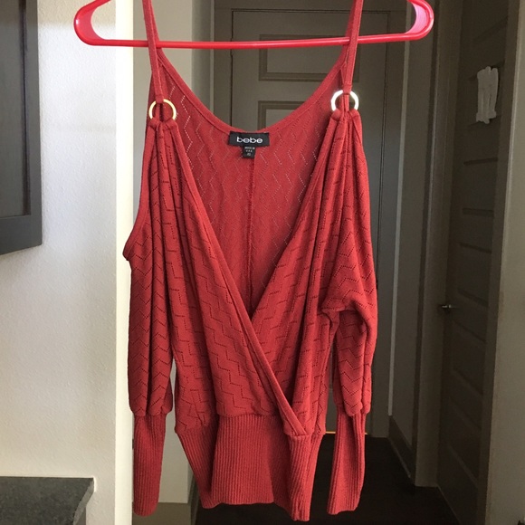 bebe Sweater Blouse - Like New