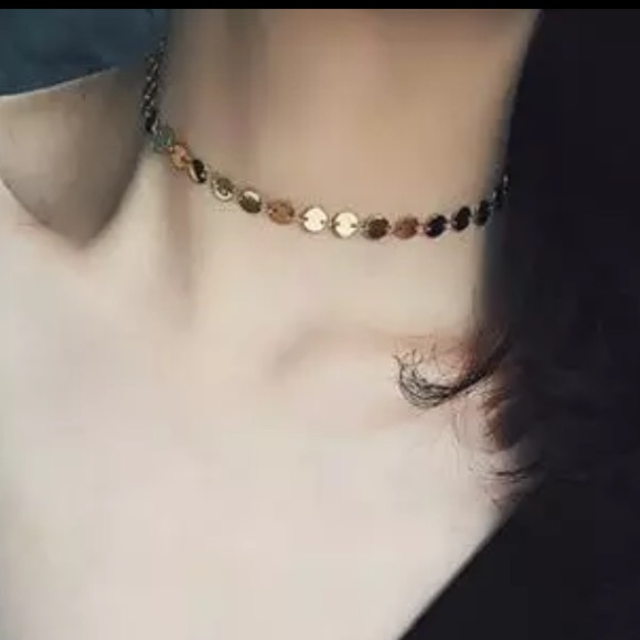 Gold choker - Picture 2 of 4