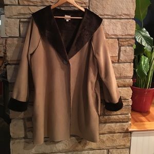 J Jill button up shaw/cape