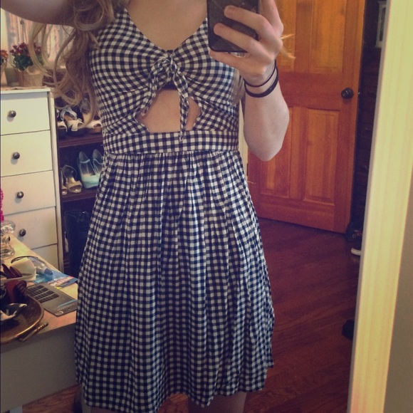 Hollister gingham dress. NWOT