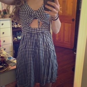 Hollister gingham dress. NWOT