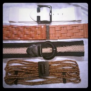Set of belts. $15 for all of them!