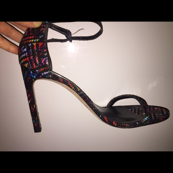 Stuart Weitzman Color Ankle strap heels - Picture 1 of 4