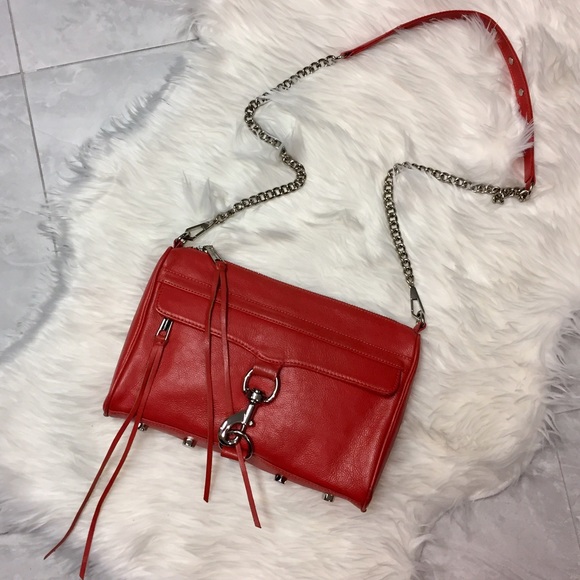 Coral Pink Rebecca Minkoff M.A.C. Crossbody purse