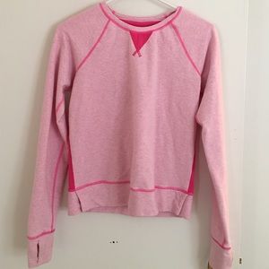 Pink lululemon sweatshirt
