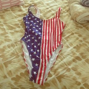 American Apparel USA one piece swimsuit