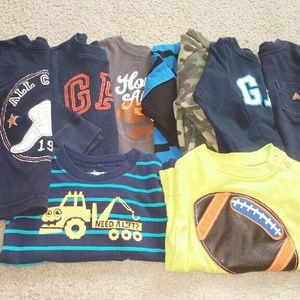 Long sleeve toddler boy shirts