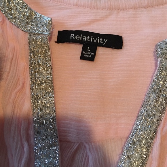 Pink beaded top - Picture 2 of 3