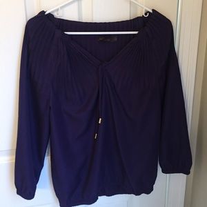 Limited deep purple top