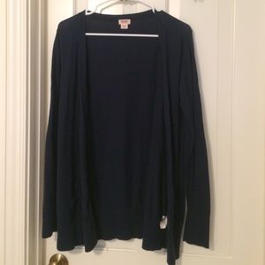 Mossimo navy blue sweater cardigan