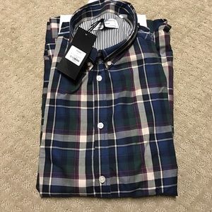 Long sleeve plaid button up