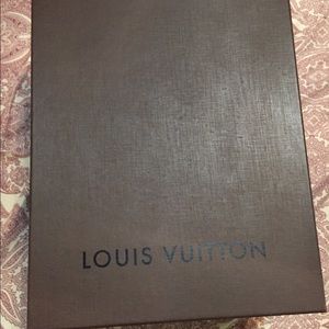 Authentic louis vuitton box