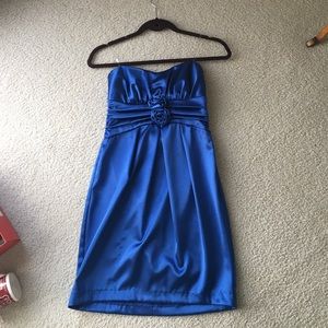 Worn once! Royal blue dress